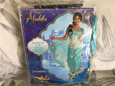 Party City Princess Jasmine Whole New World Costume For Women Medium