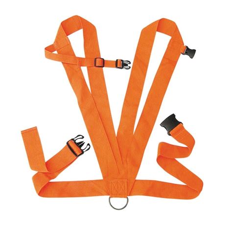 Allen Dual Harness Deer Drag In Orange 33 The Home Depot