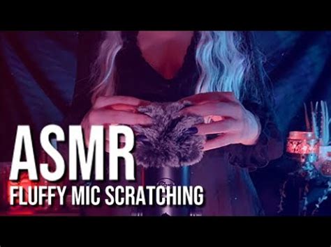 Fluffy Mic Scratching Blue Yeti Lofi Fire Sounds Asmr For