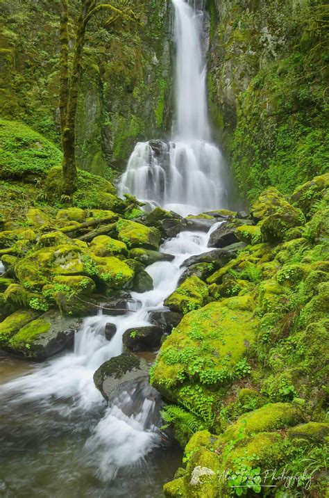 Lower Kentucky Falls Oregon Alan Crowe Photography