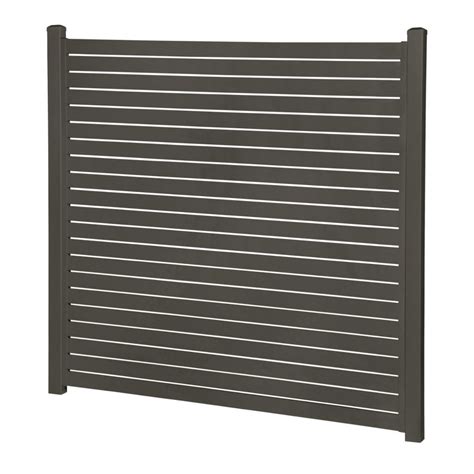 Fenstar Aluminium Slat Fence Panels Vertical Monument Supergates