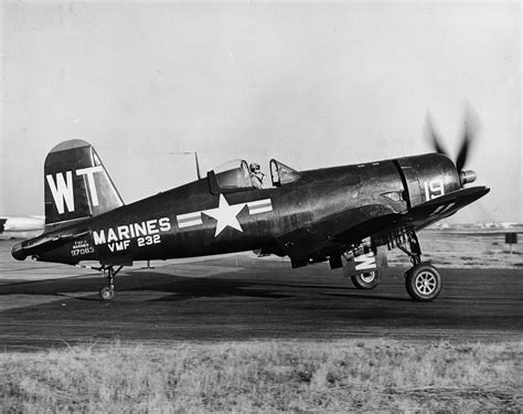 Asisbiz Vought F U Corsair Vmf White Wt Buno On The