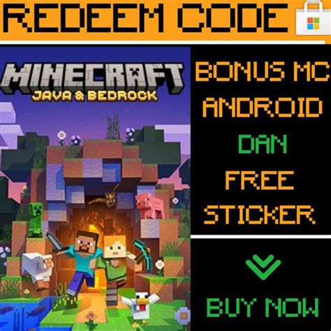 Jual Minecraft Windows Original Bedrock Edition Redeem E