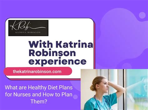 What are Healthy Diet Plans for Nurses and How to Plan Them? With ...