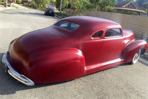 1942 Plymouth Lincoln Zephyr Coupe Chopped Bagged Kustom For Sale