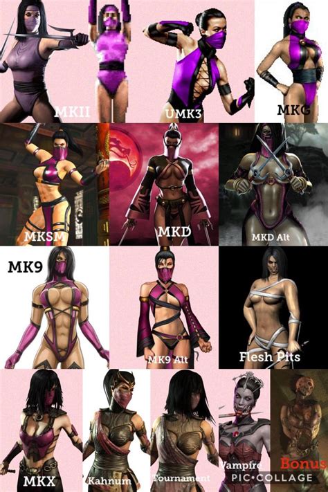 Mileena Mortal Kombat Flesh Pit