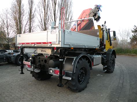 Clausing Pritschenaufbau Auf Unimog U Clausing Gmbh Fahrzeugtechnik