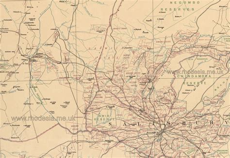 Rhodesian Maps Archive of Rhodesia