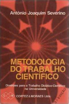 Livro Metodologia Do Trabalho Cientifico Antonio Joaquim Severino