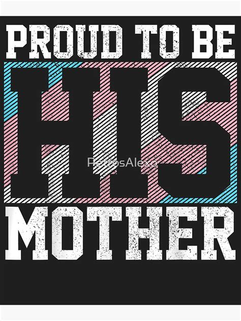 Trans Mom Trans Pride Flag Transgender Mother LGBTQ Art Print By