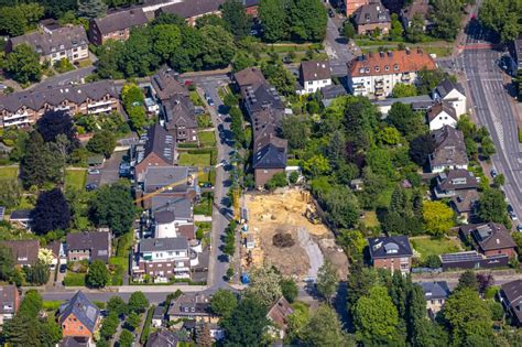 Bottrop Aus Der Vogelperspektive Baustelle Zum Neubau An Luggesm Hle