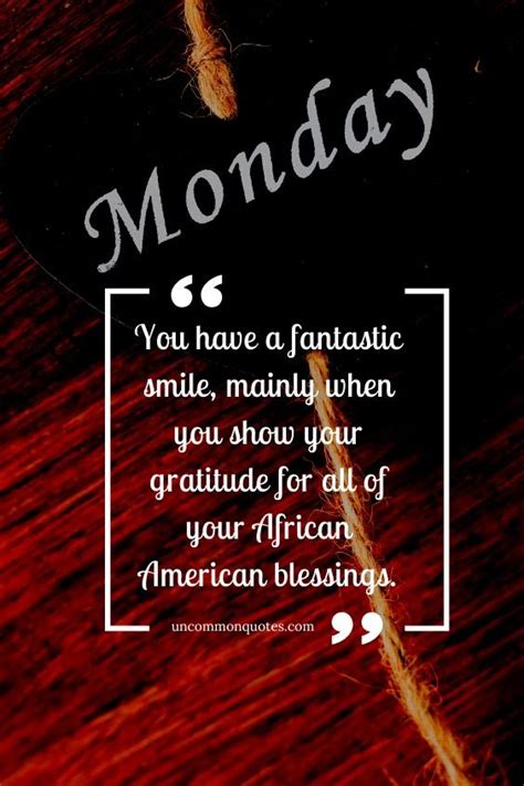 African American Happy Monday Quotes