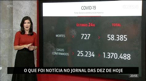 Veja O Que Foi Not Cia No Jornal Das Dez Desta Segunda Feira