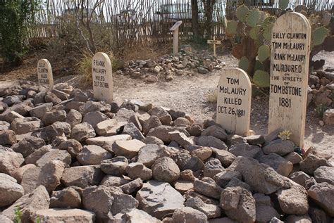 Clanton Gang Grave Burial Site Of Billy Clanton Frank Mcl Flickr