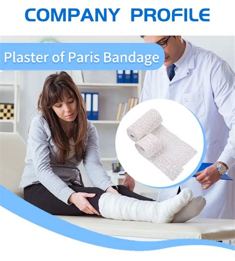 High Quality Ce Iso Approved Medical Plaster Gypsum Quick Drying