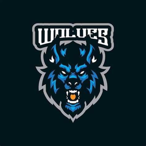 Premium Vector Wolf Mascot Logo Design Vector With Modern