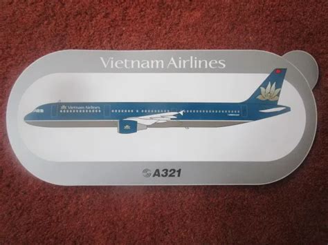 Sticker Sticker Airbus A321 Vietnam Airlines Airline £311 Picclick Uk