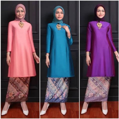 Kurung Siti Nurbaya Batik Skirt Edition Shopee Malaysia