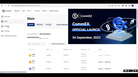 How To Create Account On Commex Exchange Youtube