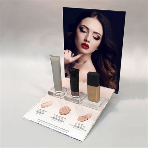 Makeup Acrylic Display Set Acrylic Display Stand Luxury Cosmetic