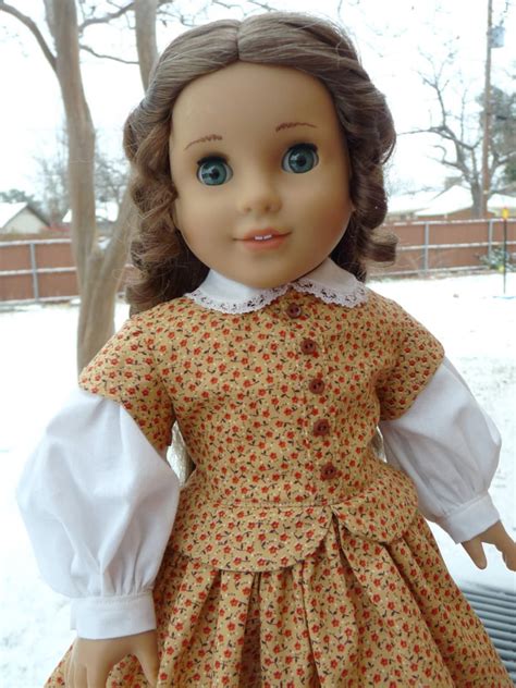 18 Doll Clothes 1800s Civil War Style Gown Fits Etsy