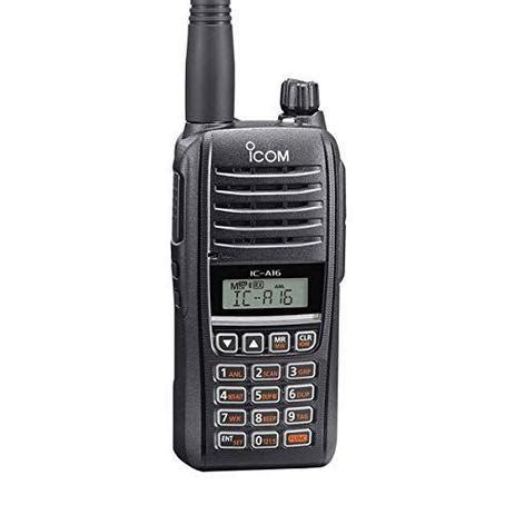 Icom Ic A B Bluetooth Vhf Air Band Handheld Transceiver Radio