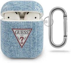 Akcesoria Audio Guess GUACA2TPUJULLB Apple AirPods Cover Niebieski