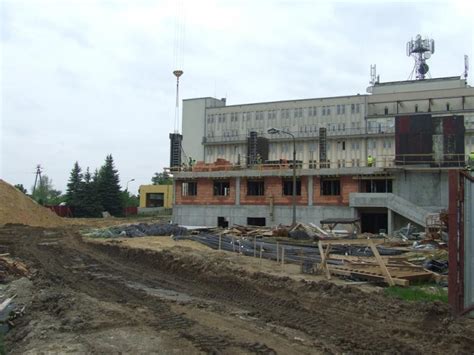 Budowa bloku operacyjnego maj 2010 Szpital Staszów