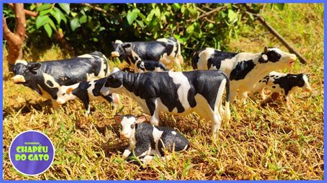 Fazenda De Brinquedo Nasceu Os Bezerros Das Vacas Holandesas Youtube