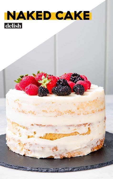 Easy Naked Cake Recipe