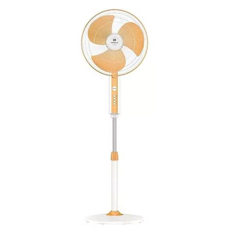 Buy Havells Marvel Wind HS 400 Mm Pedestal Fan White And Yellow