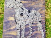 Idee N Over String Art Draadkunst Patronen Draadfiguren Touw Kunst