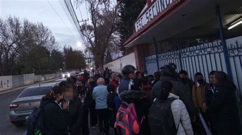 Suspenden Actividades En Secundaria 1 De Tulancingo Acusan Malos