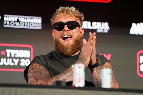 Jake Paul Vs Mike Perry Weigh In Erupts Into Large Brawl Breaking