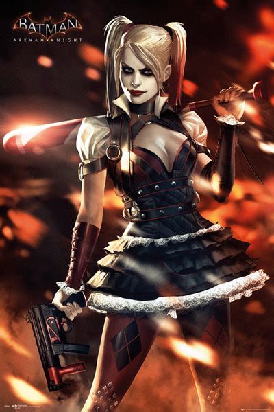 Plakat Obraz Batman Arkham Knight Harley Quinn Kup Na Posters Pl