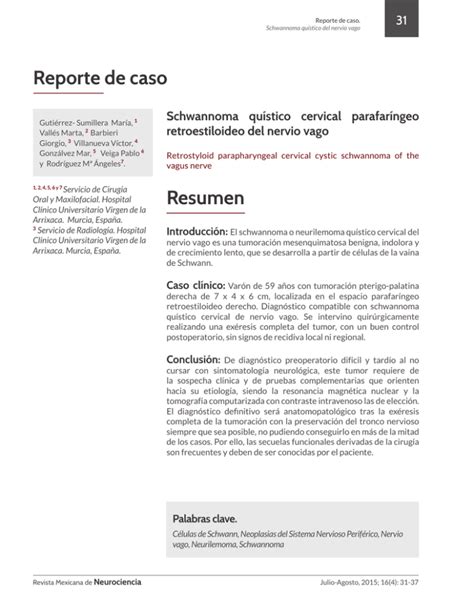 Reporte De Caso Resumen