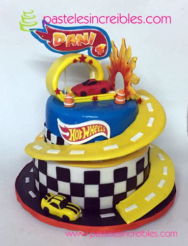 Arriba Imagen Pastel De Hot Wheels City Abzlocal Mx