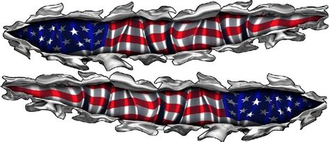 American Flag Decals For Boats Boat Usa Flag Vinyl Graphics Xtreme