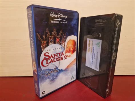 Santa Clause Tim Allen Walt Disney Pal Vhs Video Tape New