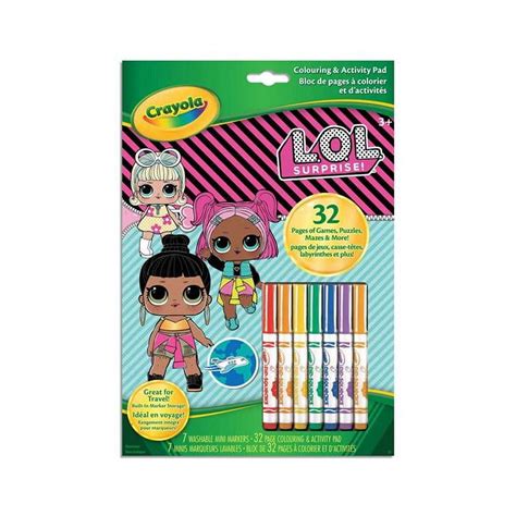 Crayola LOL Surprise Coloring Activity Book Walmart