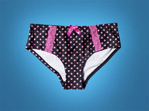 Polka Dot Panties Photo Stock Image Du Vêtement Bleu 40108098