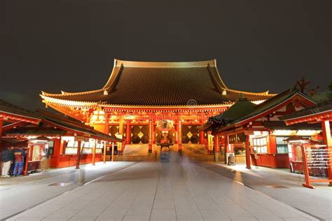 Sensoji Asakusa Kannon Temple One Of Most Popular Temples In Tokyo