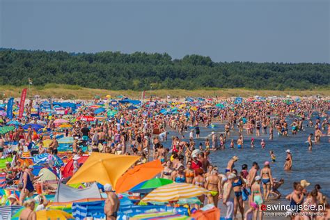 Kamery na świnoujskiej plaży biją rekordy popularności Świnoujście w