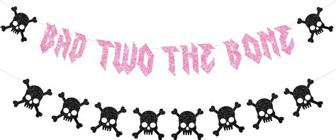 Amazon Wonmelody Bad Two The Bone Party Decoration Pink Bad Two