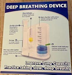 Amazon Incentive Spirometer Adult Lung Exerciser Device