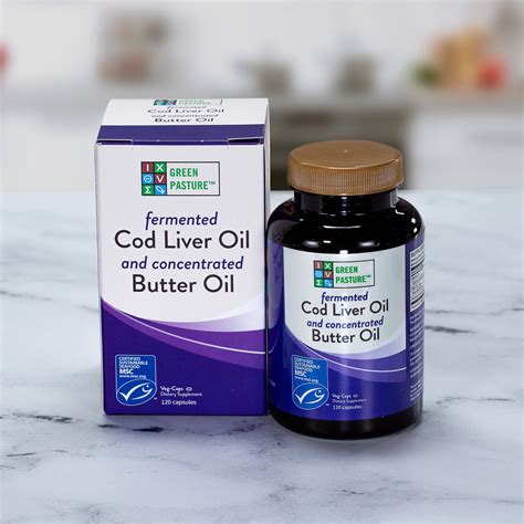 Fermented Cod Liver Oil And Butter Oil Blend Capsules Green Pasture