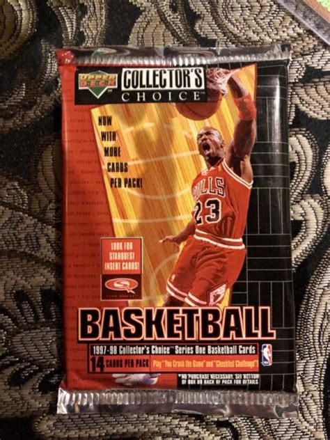 1997 98 Upper Deck Ud Collectors Choice Basketball Series One 1 Sealed