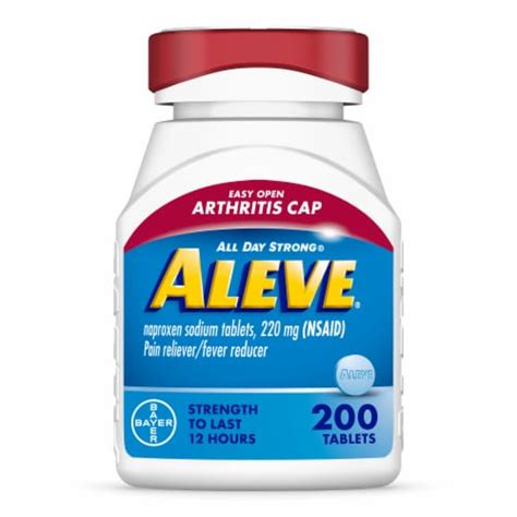 Aleve Arthritis Cap Mg Naproxen Sodium Tablets Ct Fred Meyer