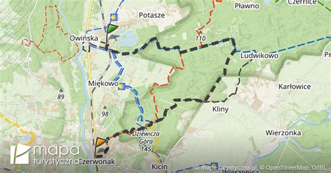 Trasa Do Czerwonak Stacja Kolejowa Mapa Turystyczna Pl