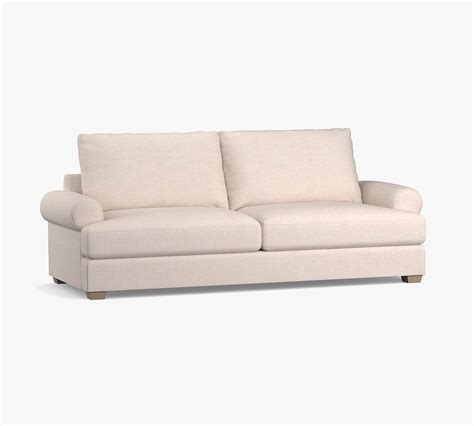 OPEN BOX Canyon Roll Arm Upholstered Grand Sofa 99 Down Blend